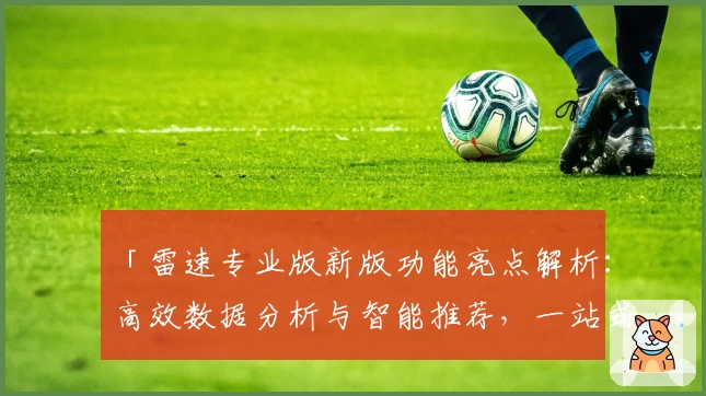 「雷速专业版新版功能亮点解析：高效数据分析与智能推荐，一站式体验」